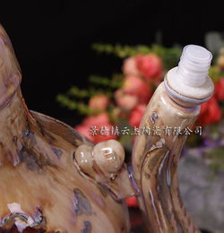 正品陶瓷酒瓶10斤裝窯變樹壺 家具密封酒具與泡酒壇子的巧妙融合